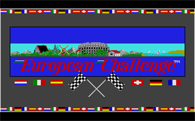 Test Drive II: Scenery Disk: European Challenge - Screenshot - Game Title Image