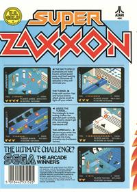 Super Zaxxon - Box - Back Image