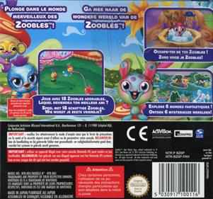 Zoobles! Spring to Life! - Box - Back Image