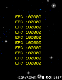 A Day in Space - Screenshot - High Scores Image
