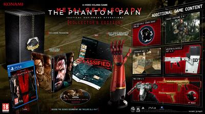 Metal Gear Solid V: The Phantom Pain Collector's Edition - Advertisement Flyer - Front