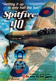 Spitfire 40 - Advertisement Flyer - Front Image