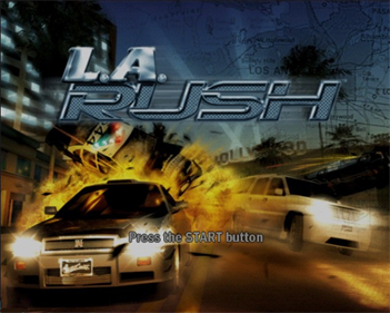 L.A. Rush - Screenshot - Game Title Image