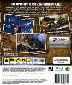 Uncharted 2: Among Thieves - Box - Back Image
