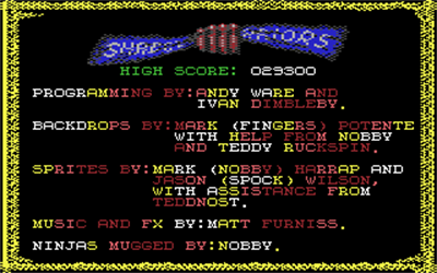 Shadow Warriors - Screenshot - Game Title Image