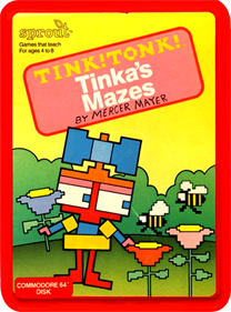 Tink! Tonk! Tinka's Mazes - Box - Front Image