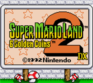 Super Mario Land 2: 6 Golden Coins DX - Screenshot - Game Title Image