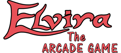 Elvira: The Arcade Game - Clear Logo Image