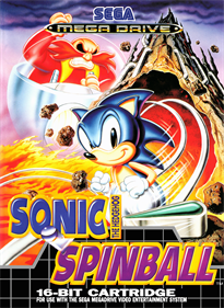 Sonic the Hedgehog Spinball - Box - Front Image