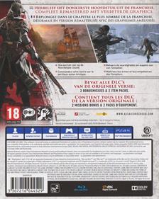 Assassin's Creed: Rogue Remastered - Box - Back Image