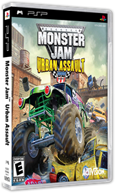 Monster Jam: Urban Assault - Box - 3D Image