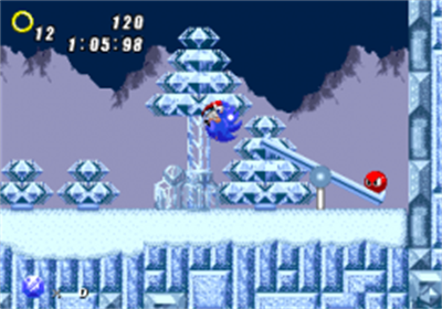 Sonic 2 Retro Remix - Screenshot - Gameplay Image