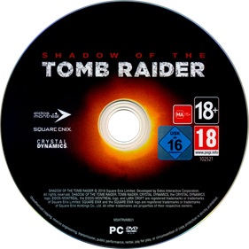 Shadow of the Tomb Raider - Disc Image