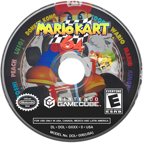 Mario Kart 64 - Disc Image
