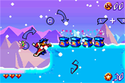 Santa Claus Jr. Advance - Screenshot - Gameplay Image