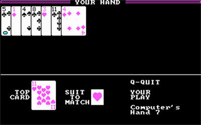 Crazy Eights - Screenshot - Gameplay Image