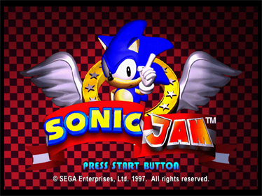 Sonic Jam - Screenshot - Game Title Image