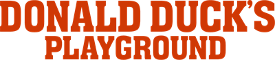 Donald Duck's Playground - Clear Logo Image