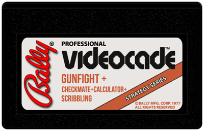 Gunfight / Checkmate / Calculator / Scribbling - Cart - Front Image