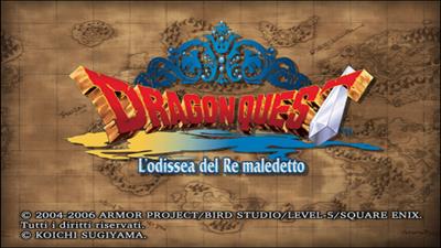 Dragon Quest VIII: Journey of the Cursed King - Screenshot - Game Title Image