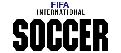 FIFA International Soccer - Clear Logo Image