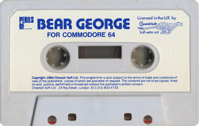 Perils of.... Bear George - Cart - Front