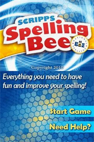 Scripps Spelling Bee - Screenshot - Game Title Image