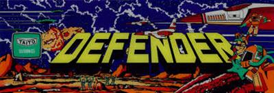 Defender - Arcade - Marquee Image