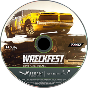 Wreckfest - Fanart - Disc