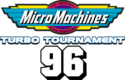 Micro Machines: Turbo Tournament 96 - Clear Logo Image