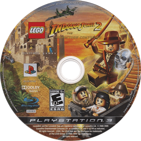 LEGO Indiana Jones 2: The Adventure Continues - Disc Image