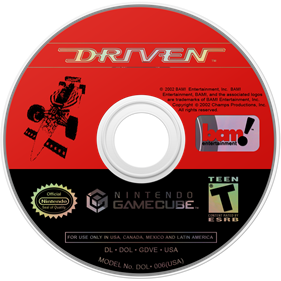 Driven - Disc Image