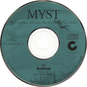 Myst (1995 Version) - Disc Image