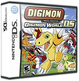 Digimon World DS - Box - 3D Image
