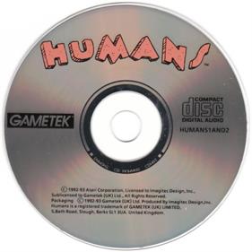 Humans 1 and 2 - Disc Image