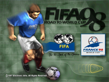 FIFA: Road to World Cup 98 - Screenshot - Game Title Image