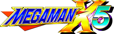 Mega Man X5 - Clear Logo Image