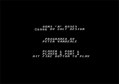 Guns'n'Roses - Screenshot - Game Title Image