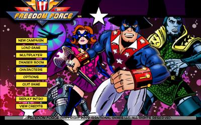 Freedom Force - Screenshot - Game Title Image
