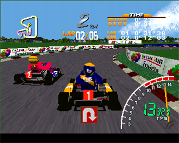 Ayrton Senna Kart Duel - Screenshot - Gameplay Image
