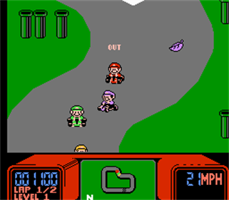 Mario Kart (pacnsacdave) - Screenshot - Gameplay Image