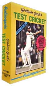 Graham Gooch's Test Cricket - Box - 3D Image