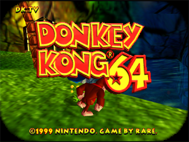 Donkey Kong 64 - Screenshot - Game Title Image