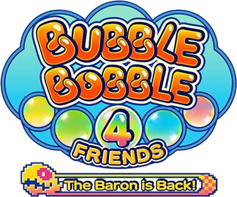 Bubble Bobble 4 Friends: The Baron Is Back! - Clear Logo Image