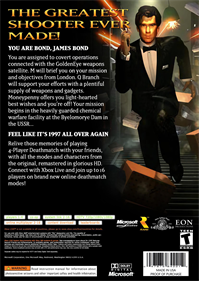 GoldenEye 007 - Box - Back Image