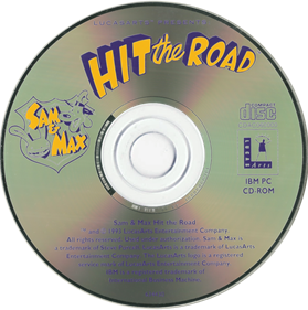 Sam & Max: Hit the Road - Disc Image