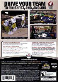 NASCAR 06: Total Team Control - Box - Back Image