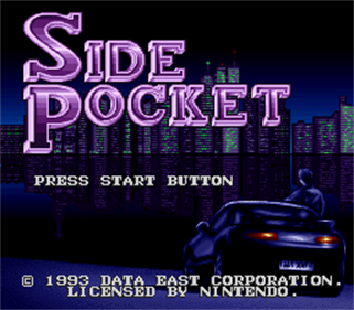 Side Pocket - Screenshot - Game Title Image