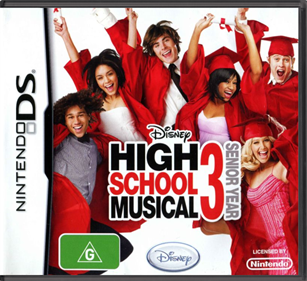 High School Musical 3: Senior Year - Box - Front - Reconstructed Image