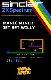 Manic Miner: Jet Set Willy - Box - Front Image